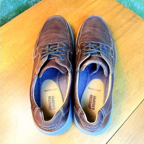 Johnston & Murphy Brown Leather Oxfords - Picture 11 of 15
